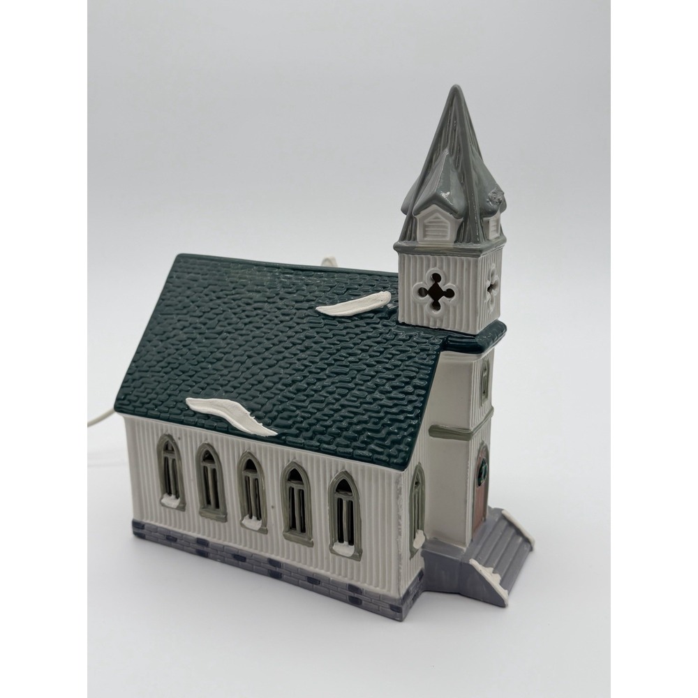 Dept 56 All Saints Church Snow Village 5070-9 Vintage Retired Christmas w/Box - Picture 3 of 6